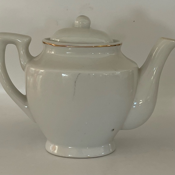 Moss Rose Porcelain Floral Teapot with Pink Roses
